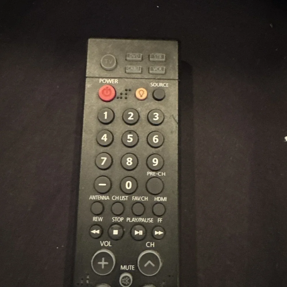 Samsung AA63-01361A Black TV Remote Control DVD STB Cable VCR Works